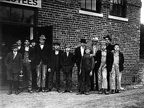 child factory workers