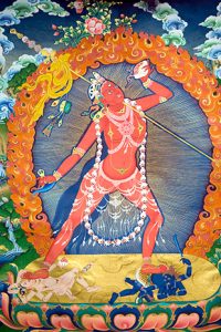 Painting of a dakini